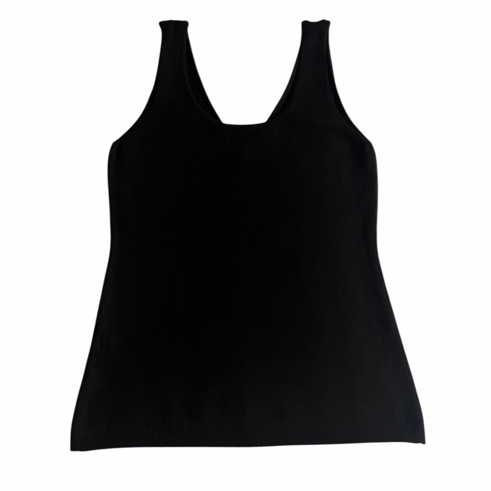 LITA by Ciara Black Knit Tank Top | Size Small - Picture 3 of 7